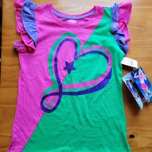 JoJo Siwa Hear Top. Girls Size L (10/12) - NWT - JoJo's Closet